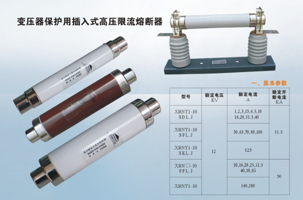 变压器保护用插入式高压限流熔断器